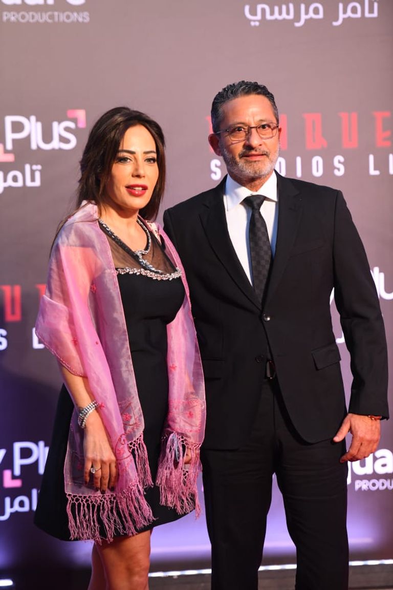 ياسمين صبري في العرض الخاص لفيلم المشروع x