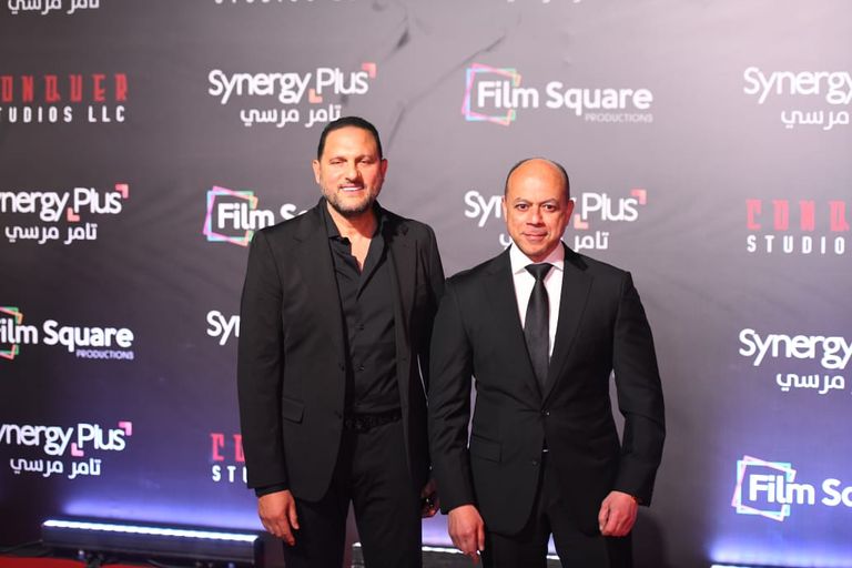 ياسمين صبري في العرض الخاص لفيلم المشروع x