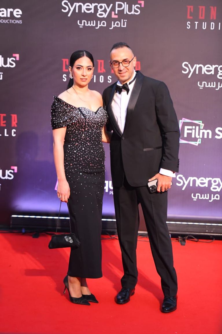 ياسمين صبري في العرض الخاص لفيلم المشروع x