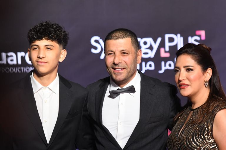 ياسمين صبري في العرض الخاص لفيلم المشروع x
