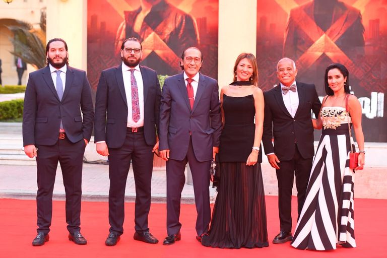 ياسمين صبري في العرض الخاص لفيلم المشروع x