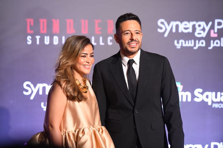 ياسمين صبري في العرض الخاص لفيلم المشروع x