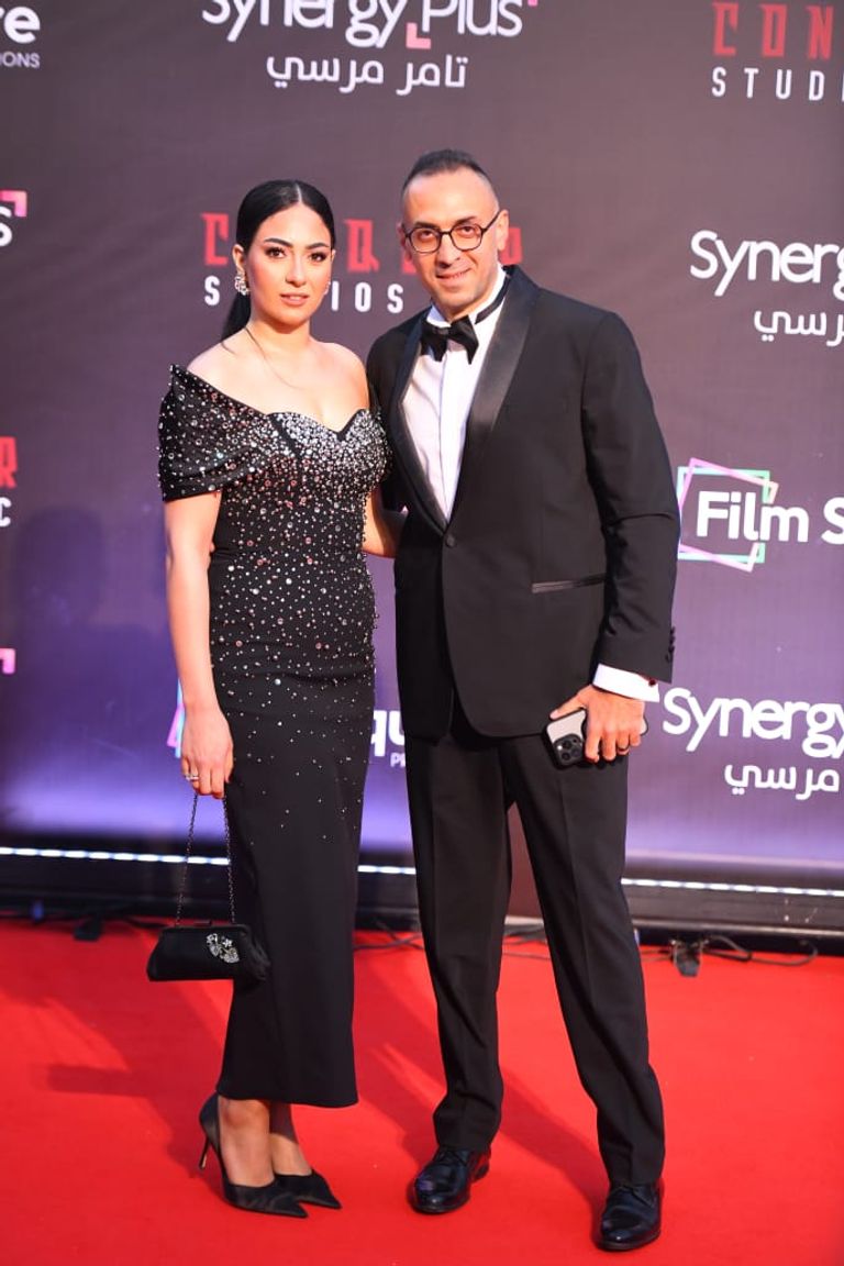 ياسمين صبري في العرض الخاص لفيلم المشروع x