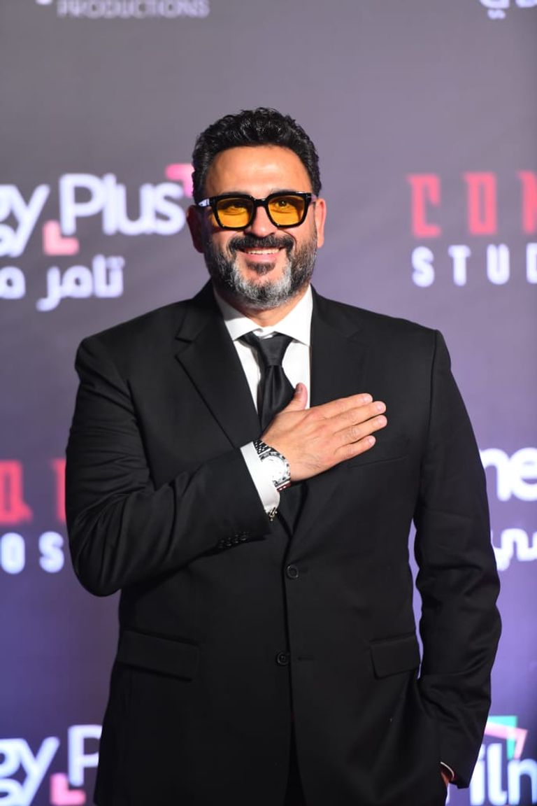ياسمين صبري في العرض الخاص لفيلم المشروع x