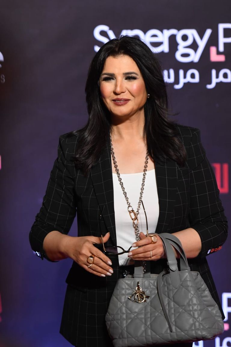 ياسمين صبري في العرض الخاص لفيلم المشروع x