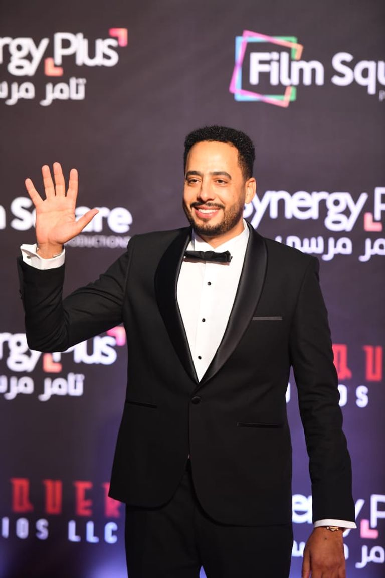 ياسمين صبري في العرض الخاص لفيلم المشروع x