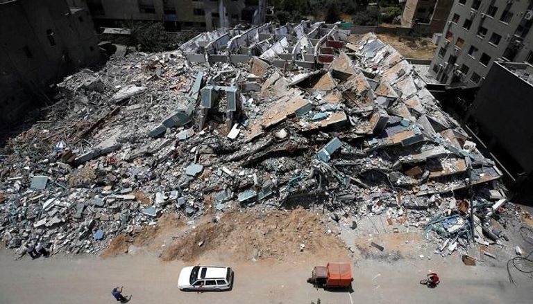 دمار في قطاع غزة - أرشيفية