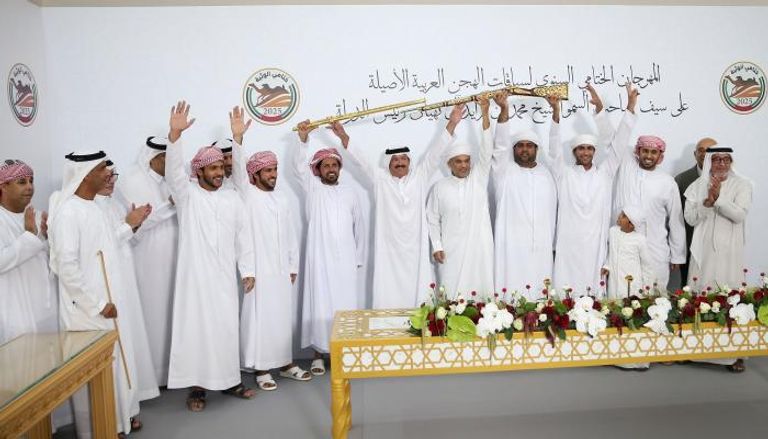 «هجن الرئاسة» تحصد سيف رئيس دولة الإمارات في «ختامي الوثبة 2025»