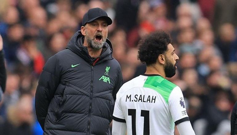 يورغن كلوب ومحمد صلاح