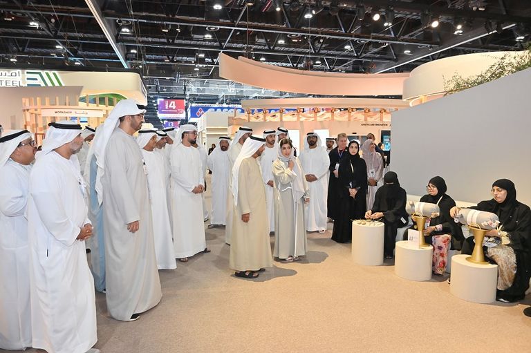 جانب من فعاليات منتدى «اصنع في الإمارات»
