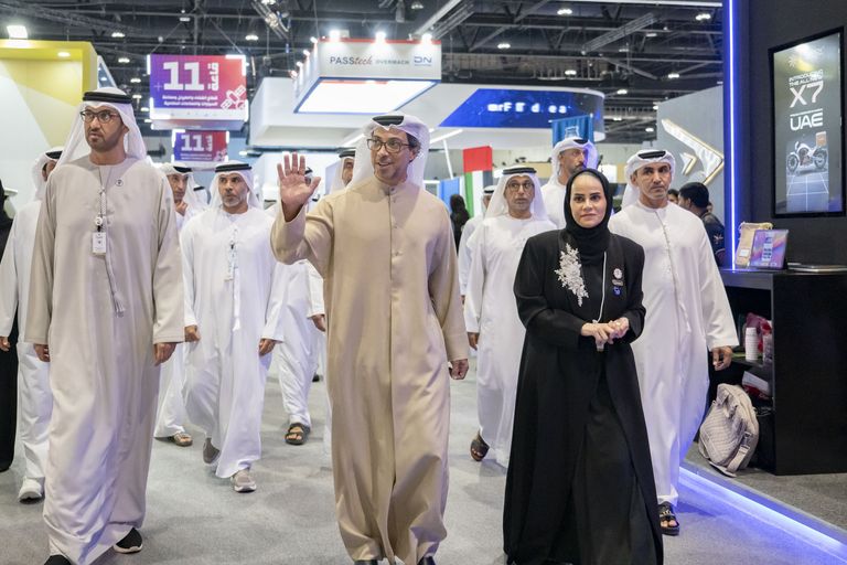 جانب من فعاليات منتدى «اصنع في الإمارات»