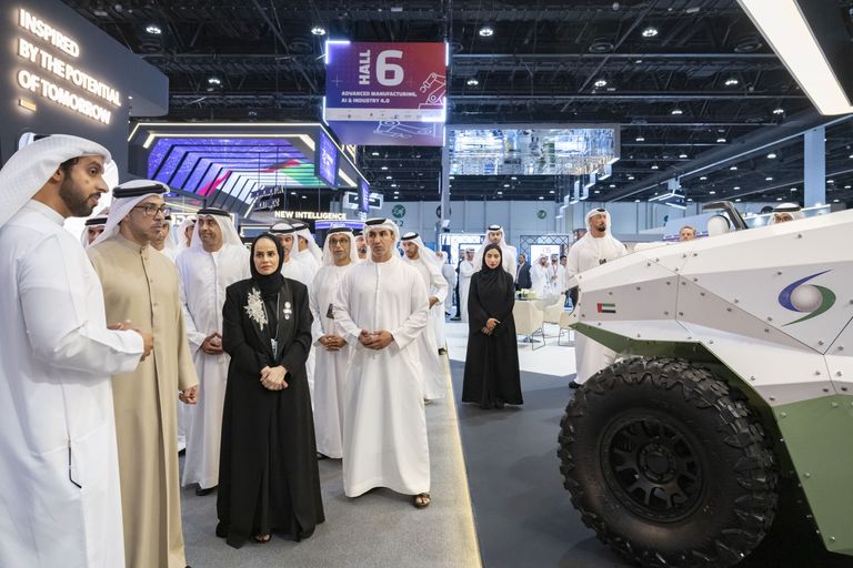 جانب من فعاليات منتدى «اصنع في الإمارات»