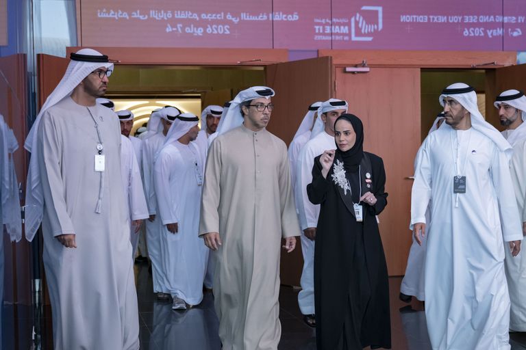 جانب من فعاليات منتدى «اصنع في الإمارات»