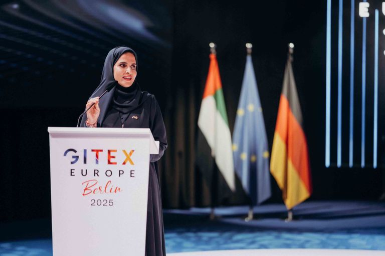 افتتاح جناح الإمارات في جيتكس أوروبا