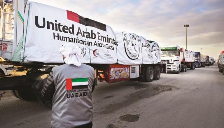 دعم إماراتي لفلسطين لا يتوقف