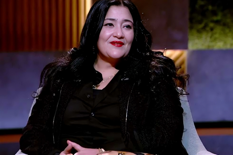 الفنانة التشكيلية شاليمار شربتلي المخرج عمر زهران