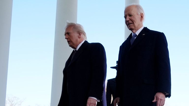 ترامب وبايدن