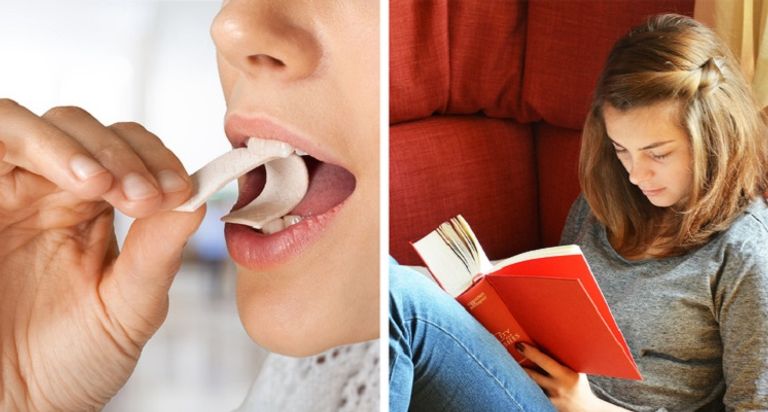 مضغ العلكة للتركيز