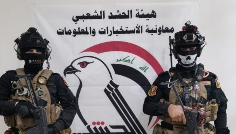 عناصر من الحشد الشعبي بالعراق