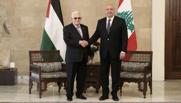 من لقاء جوزيف عون ومحمود عباس