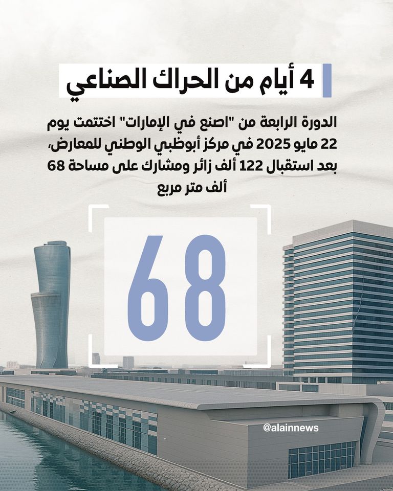 «اصنع في الإمارات 2025».. دورة الأرقام القياسية والإنجازات النوعية منصة "اصنع في الإمارات"