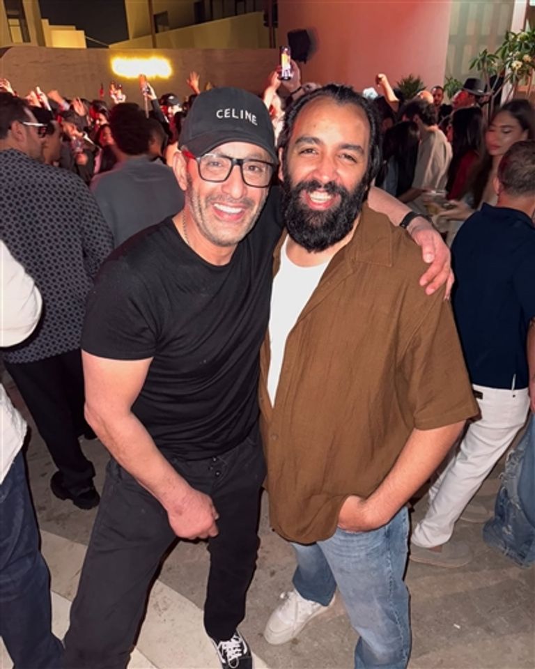 أحمد السقا ومها الصغير