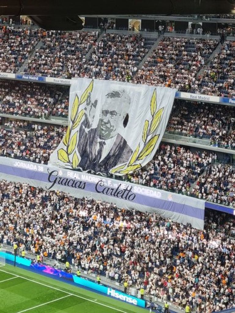 لوكا مودريتش وكارلو أنشيلوتي