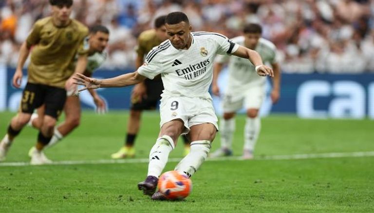 كيليان مبابي نجم ريال مدريد
