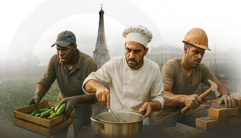 عجز العمالة يحي آمال المهاجرين في فرنسا