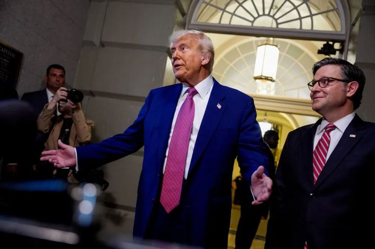 الرئيس الأمريكي دونالد ترامب