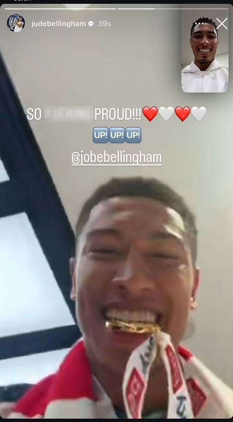 بيلينغهام وشقيقه جوب شقيق جود بيلينغهام