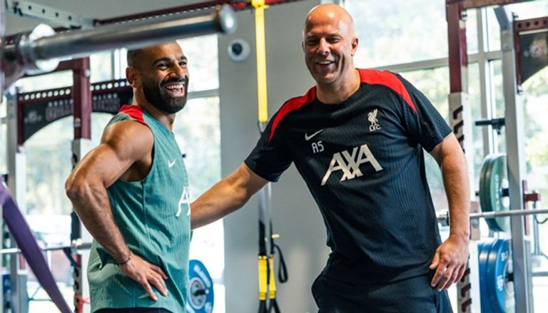 محمد صلاح وأرني سلوت محمد صلاح وأرني سلوت