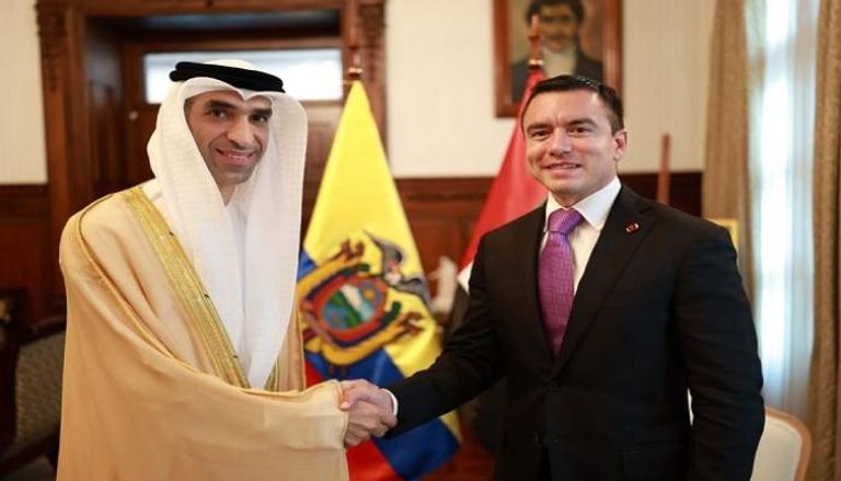 ثاني الزيودي ورئيس الإكوادور