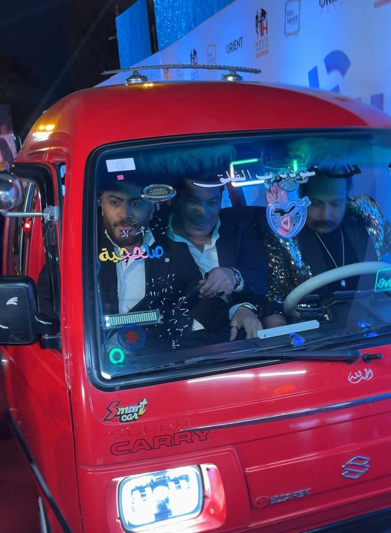 تامر حسني وباسم سمرة ومحمد ثروت