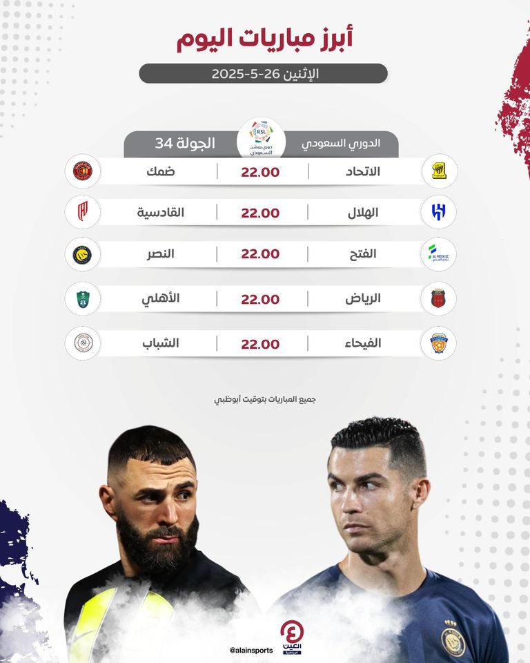 مباريات اليوم 