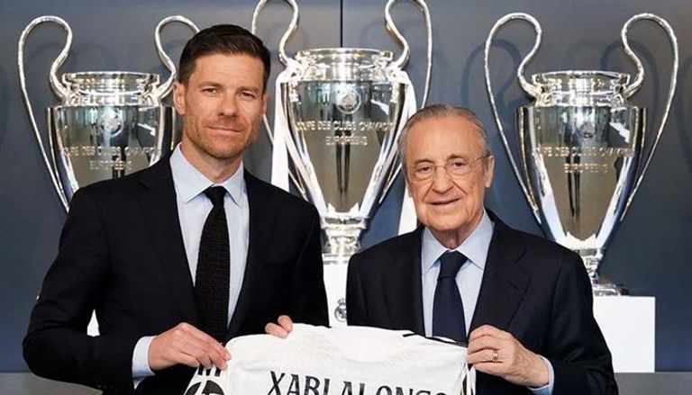 تشابي ألونسو مدرب ريال مدريد