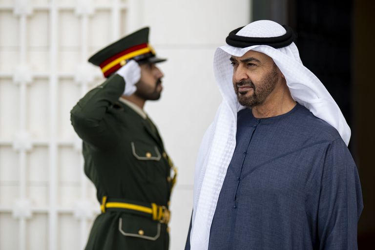 الشيخ محمد بن زايد آل نهيان ورئيس باراغواي