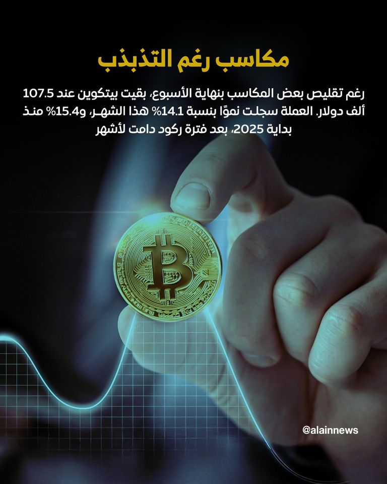 بيتكوين تتجاوز 110 آلاف دولار للمرة الأولى