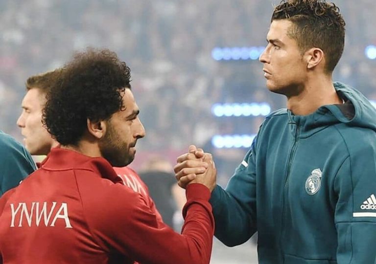 محمد صلاح وكريستيانو رونالدو المصري محمد صلاح