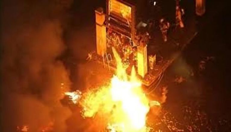 انفجار قارب في ولاية فلوريدا الأمريكية