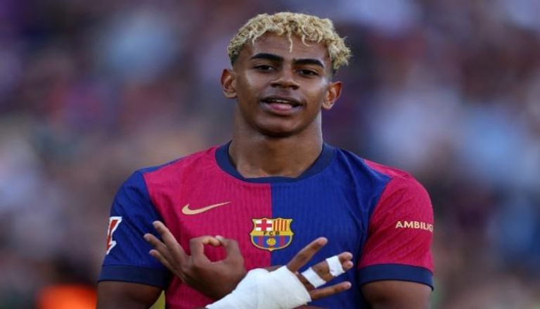 لامين يامال نجم برشلونة