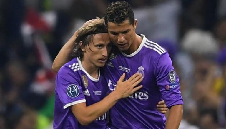 كريستيانو رونالدو ولوكا مودريتش
