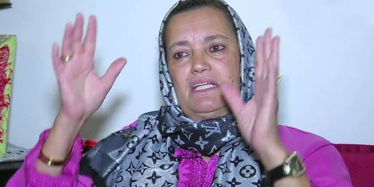 الفنانة المغربية نعيمة بوحمالة