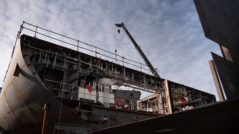 بناء السفن في أمريكا بناء السفن في أمريكا