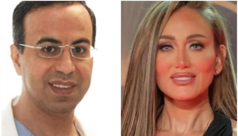 ريهام سعيد ونادر صعب