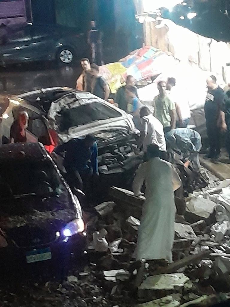 العاصفة الرعدية التي ضربت الإسكندرية