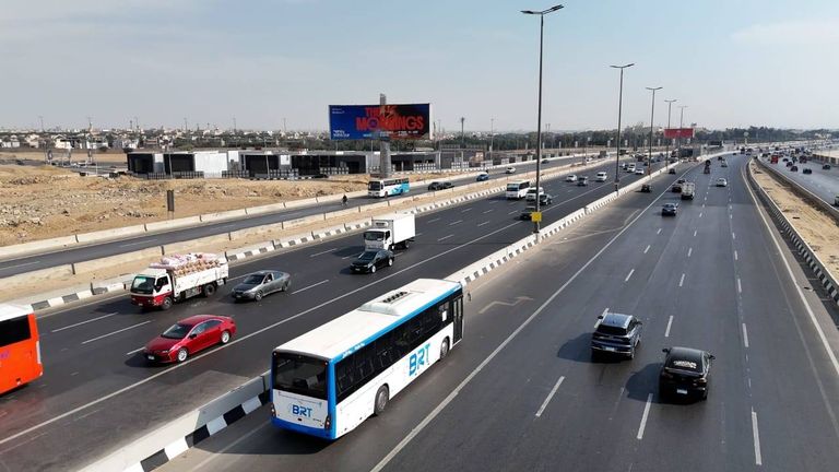 الأتوبيس الترددي BRT في مصر