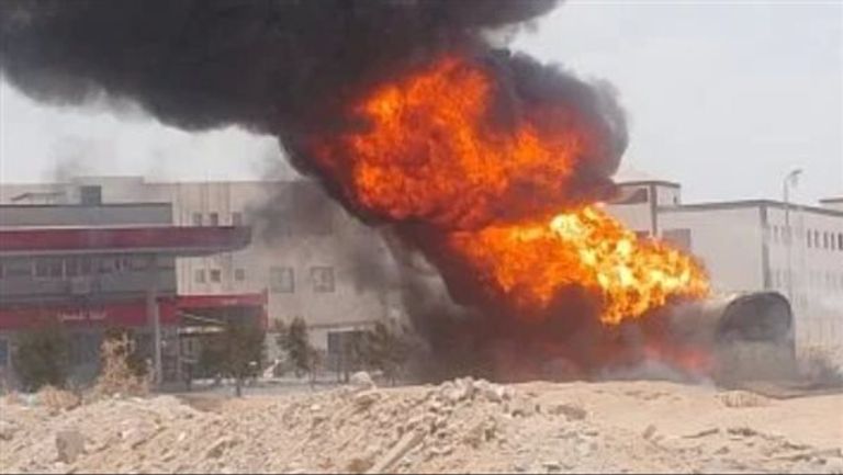 اشتعال النيران في سيارة- صورة أرشيفية