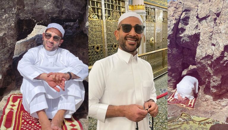 بعد إزالة الوشم أحمد سعد يستعد للحج بعد إزالة الوشم أحمد سعد يستعد للحج