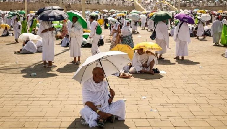 ارتفاع درجات الحرارة خلال موسم الحج 2025